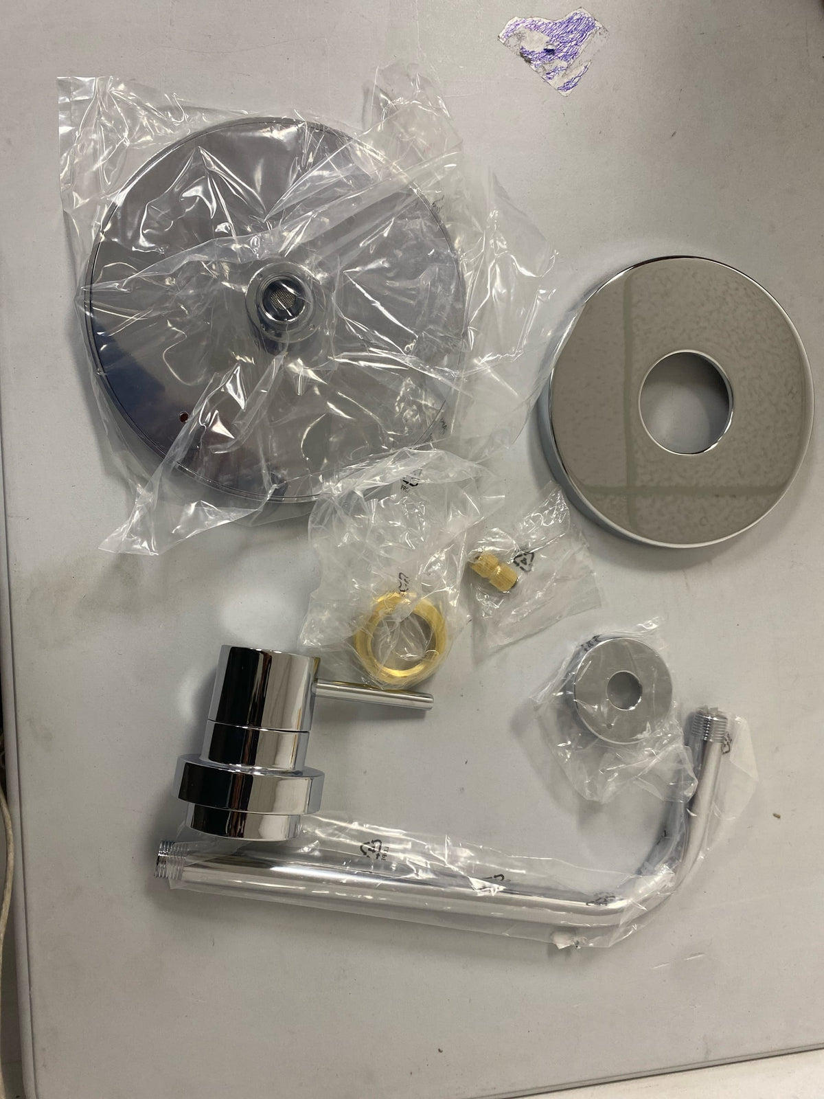 Signature Hardware SHLE8020GCP Lexia Pressure Balance Shower Only Package Trim - Less Rough-In Valve - Chrome