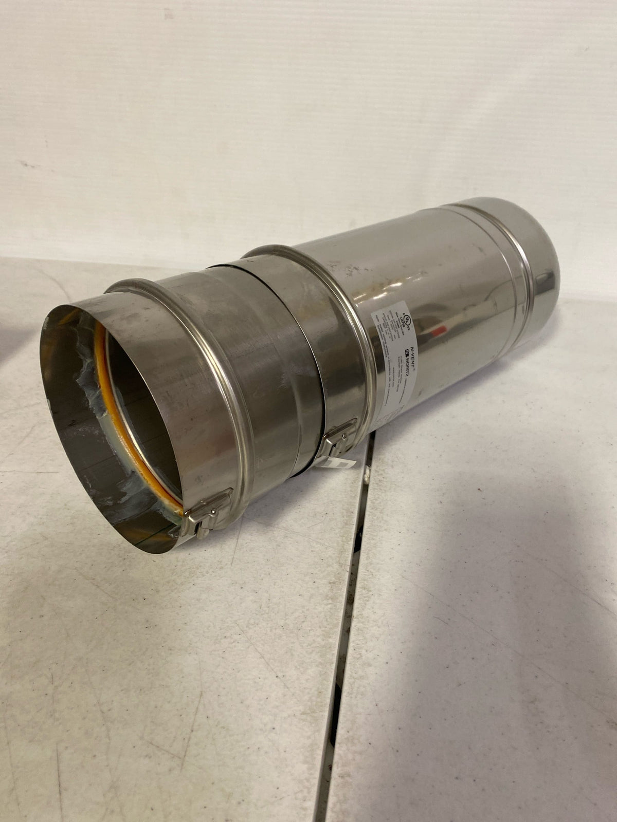 Noritz VP5-13.4ADJUST 5" Diameter / 13.4" Adjustable Straight - Stainless Steel