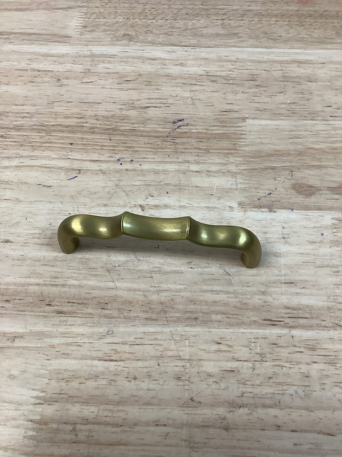 Belwith Keeler B076140-BGB Trellis 3-3/4" Center to Center Quatrefoil Cabinet Handle / Drawer Pull - Brushed Golden Brass