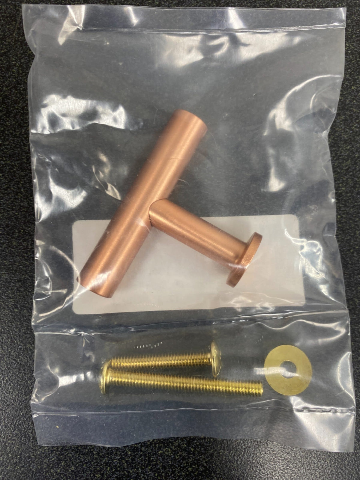 Century 10429-SRG Modern Geo 2 Inch Bar Cabinet Knob - Satin Rose Gold