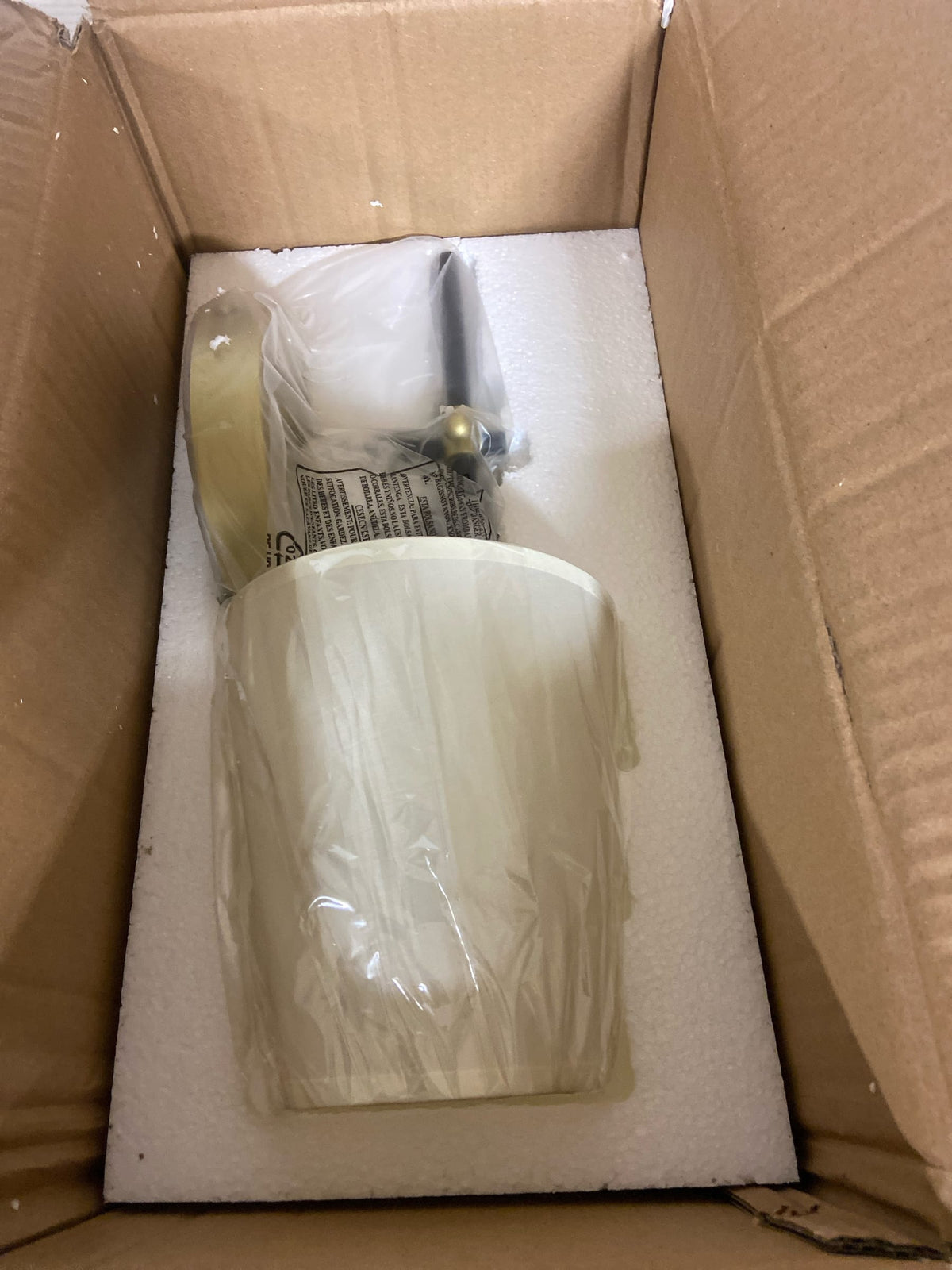Elegant Lighting LD6004W6SG Mel 15" Tall Bathroom Sconce - Satin Gold