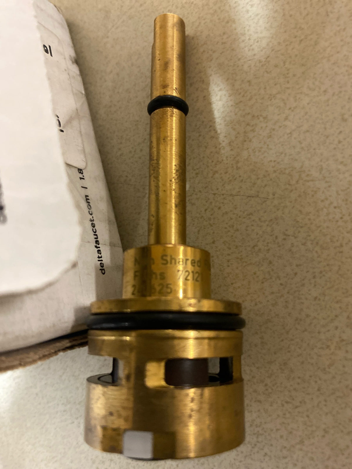 Cartridge Assembly 3 seating diverter X 000 72121 non shared