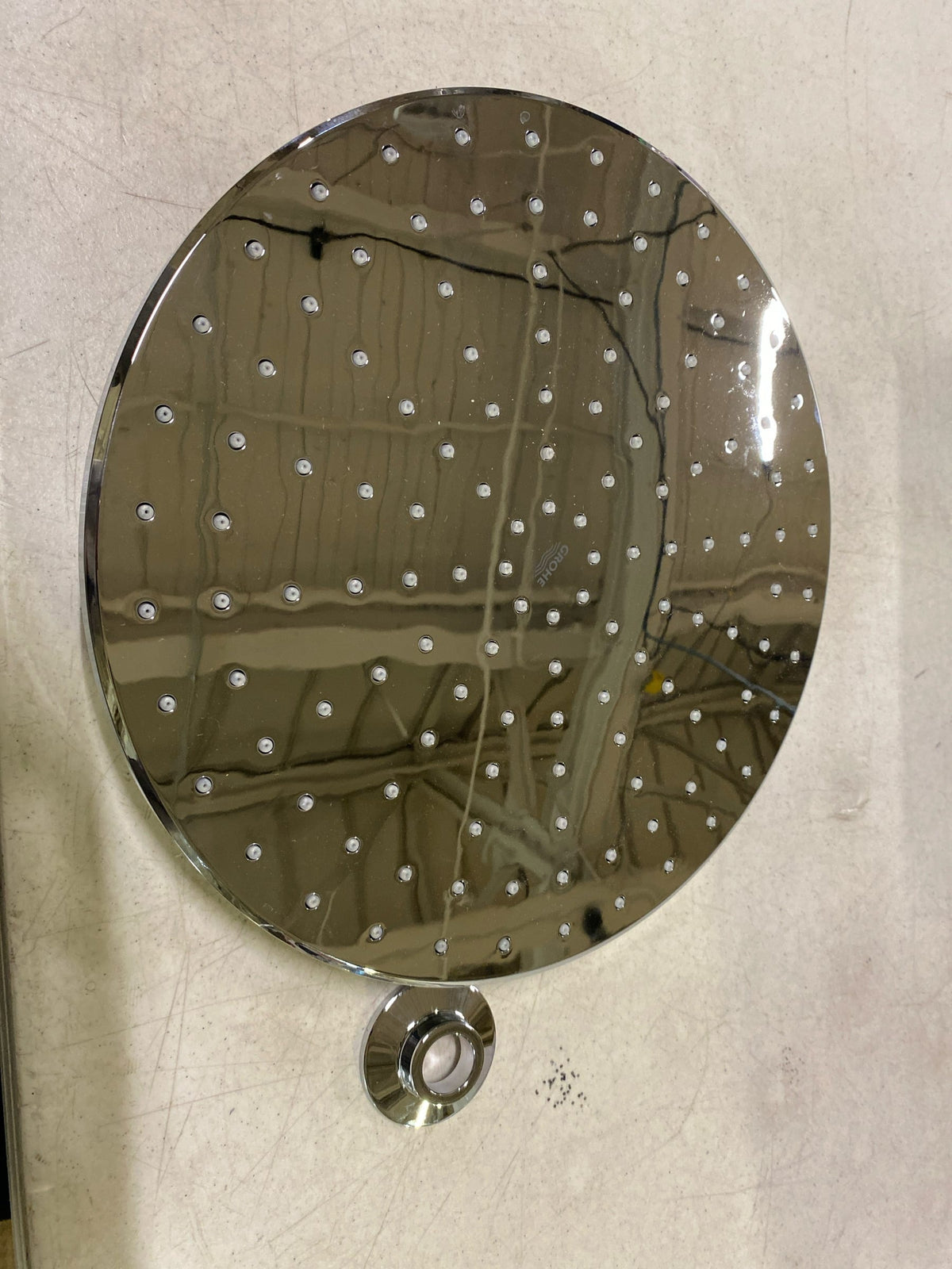 Grohe 26569000 Rainshower Mono 1.75 GPM Single Function Shower Head with DreamSpray, SpeedClean, and EcoJoy Technology - Starlight Chrome