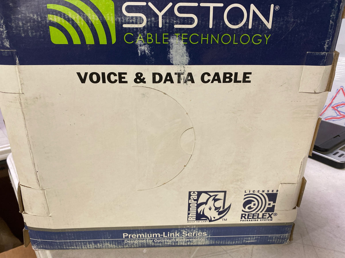 Cat 5e Ethernet Network Cable - 1000 FT, 350MHz 24AWG Solid Bare Copper Wire Outdoor/Indoor, Bulk No Ends 10 Ft to 1000 Ft Available, Heat Resistant Plenum Rated - CMP