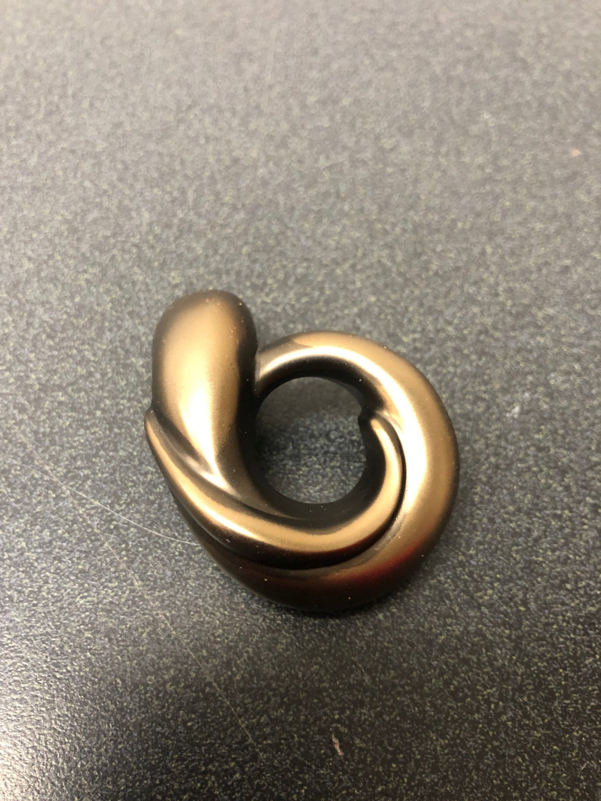 Belwith Keeler B072432-VBN Amaranta 2 Inch Designer Open Swirl Solid Brass Cabinet Knob / Drawer Knob - Vintage Bronze Nickel