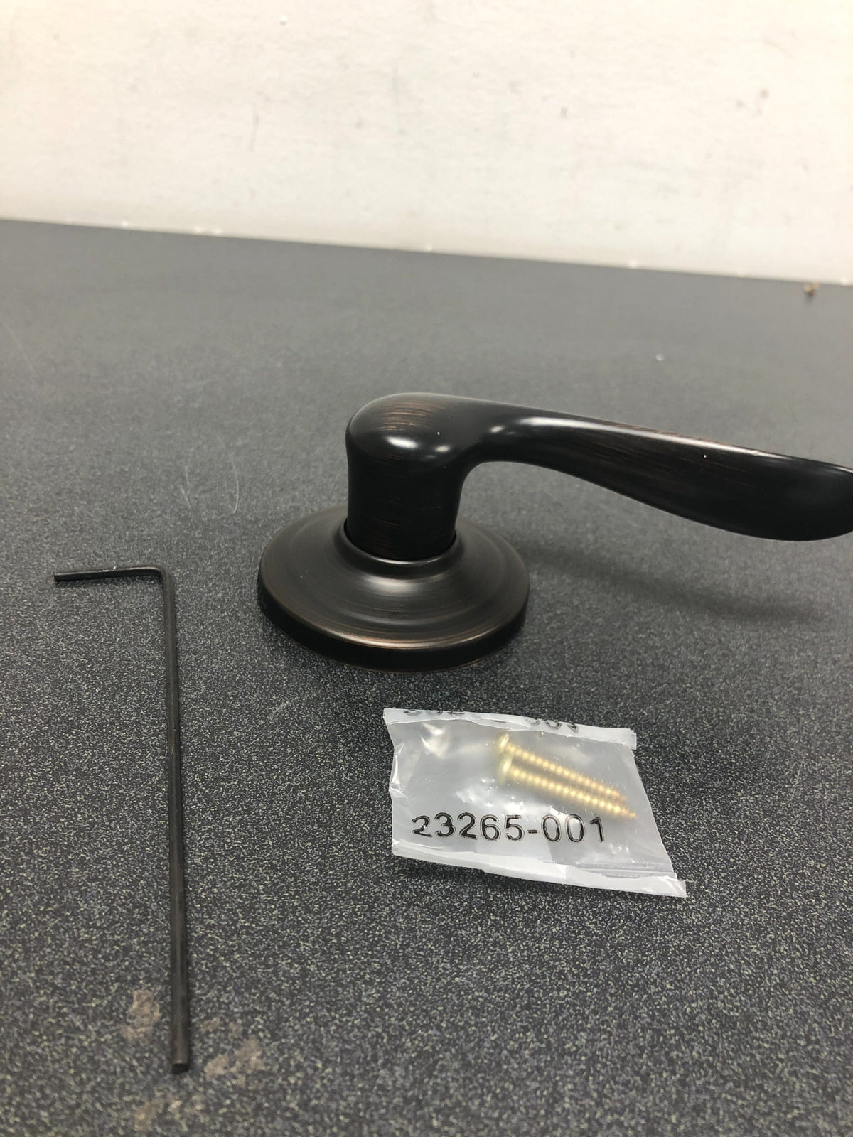 Kwikset 788TNLLH-11P Tustin Left Handed Non-Turning One-Sided Dummy Door Lever - Venetian Bronze