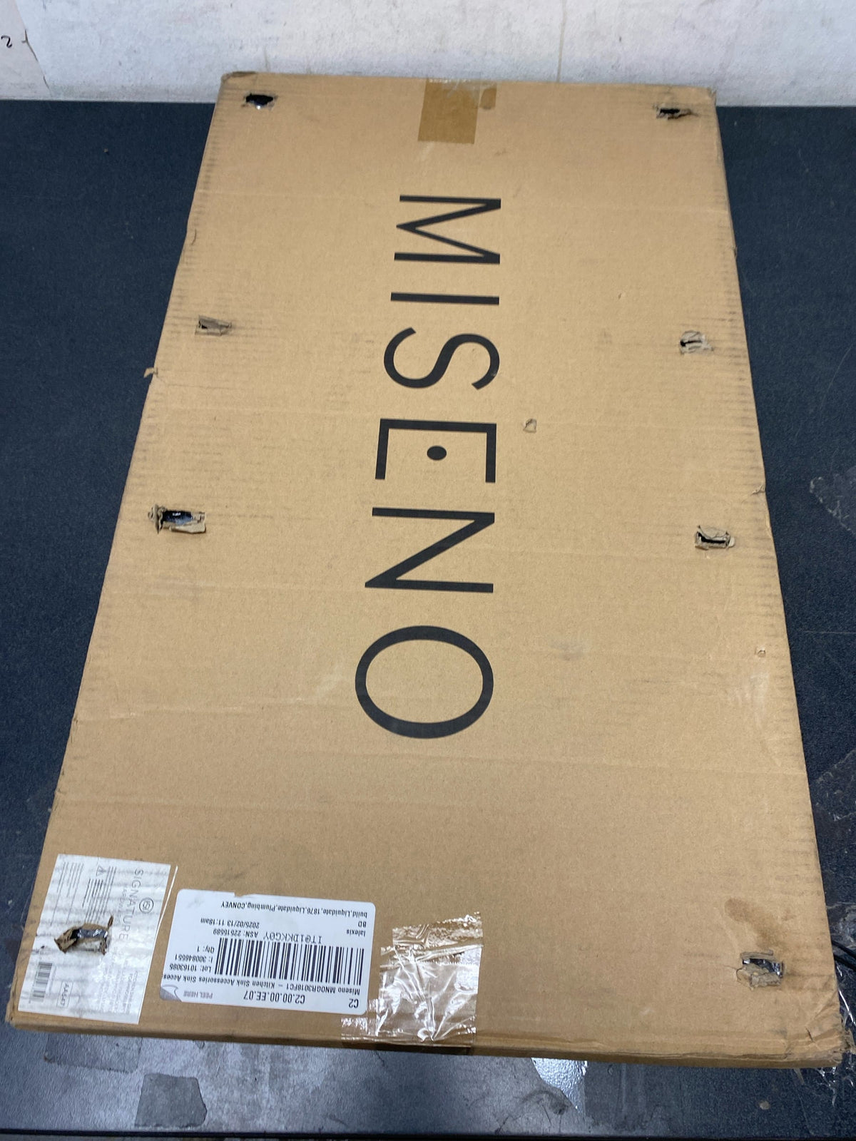 Miseno MNOGR3018FC1 27-1/4" L x 15-1/4" W Stainless Steel Basin Rack - Stainless Steel
