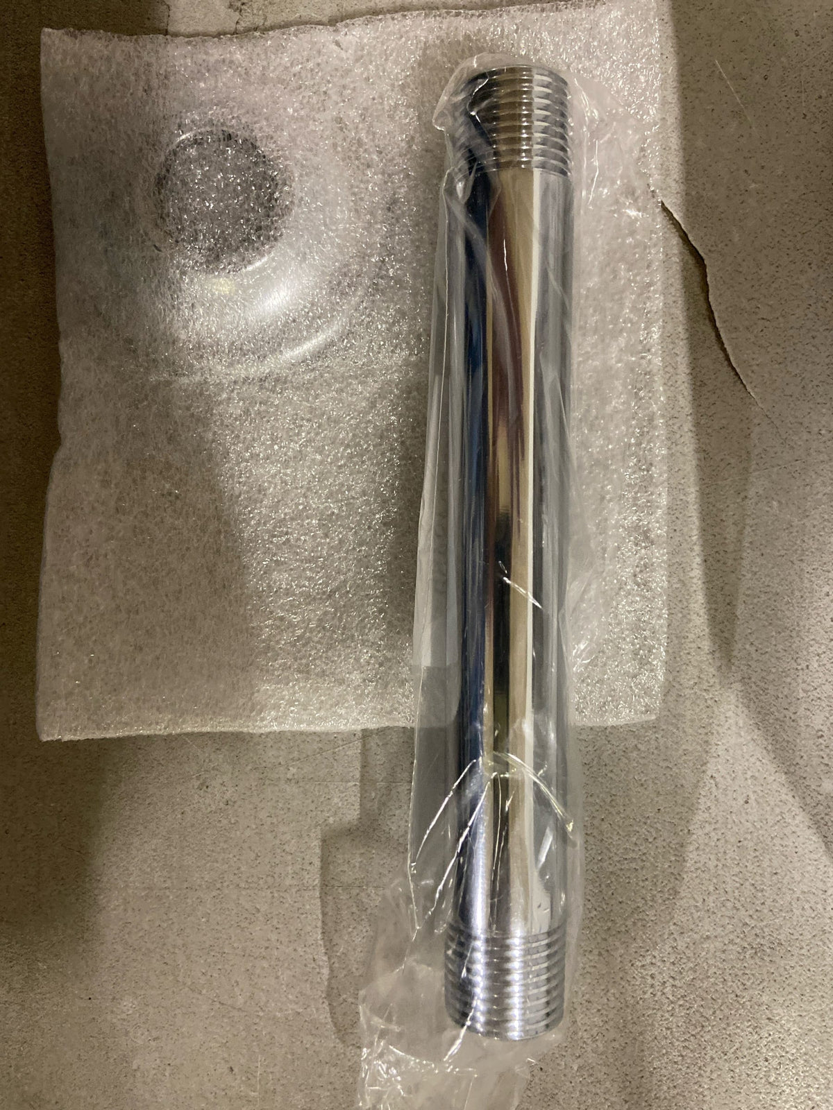 Delta RP61058 6" Ceiling Mounted Shower Arm and Shower Arm Flange - Chrome