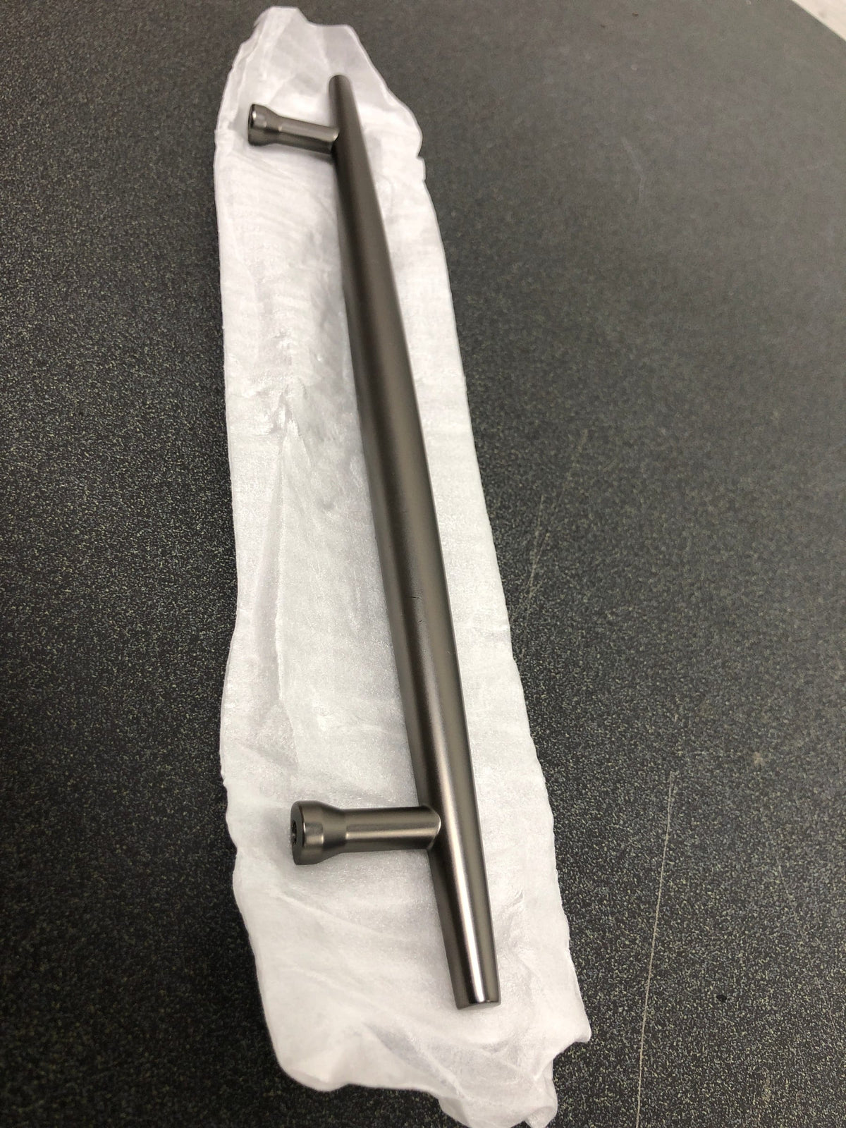 Top Knobs TK966AG Allendale 7-9/16 Inch Center to Center Bar Cabinet Pull from the Lynwood Series - Ash Gray