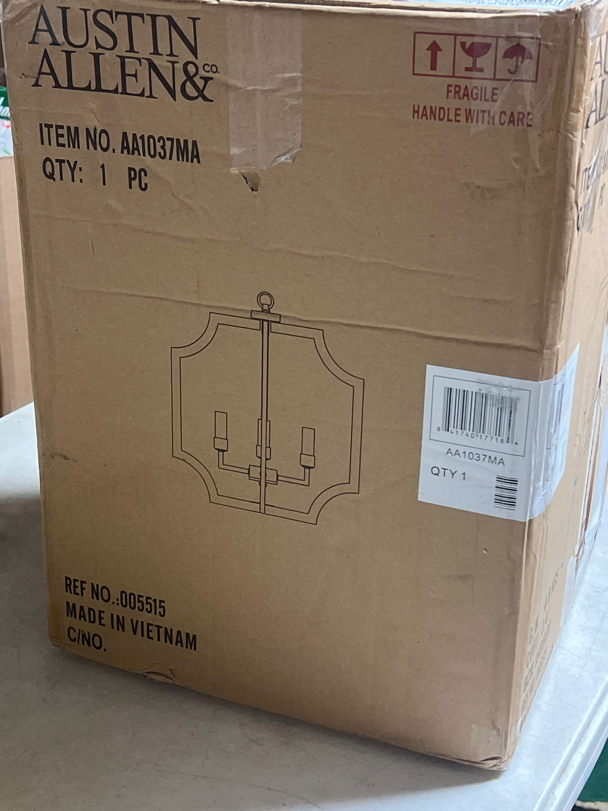 Capital Lighting AA1037MA Courtney 4 Light 16" Wide Candle Style Chandelier - Matte Brass