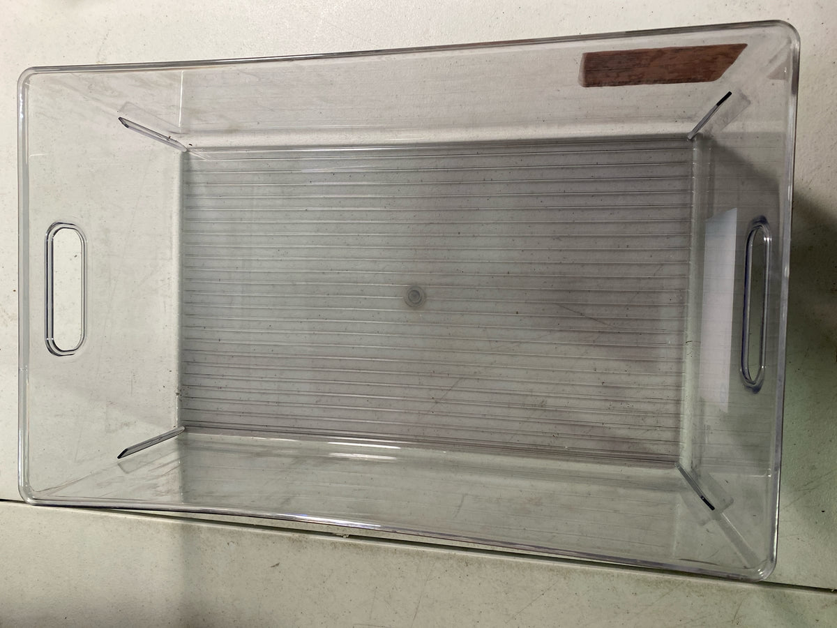 Idesign 03667CC Bath Large Bin Clear