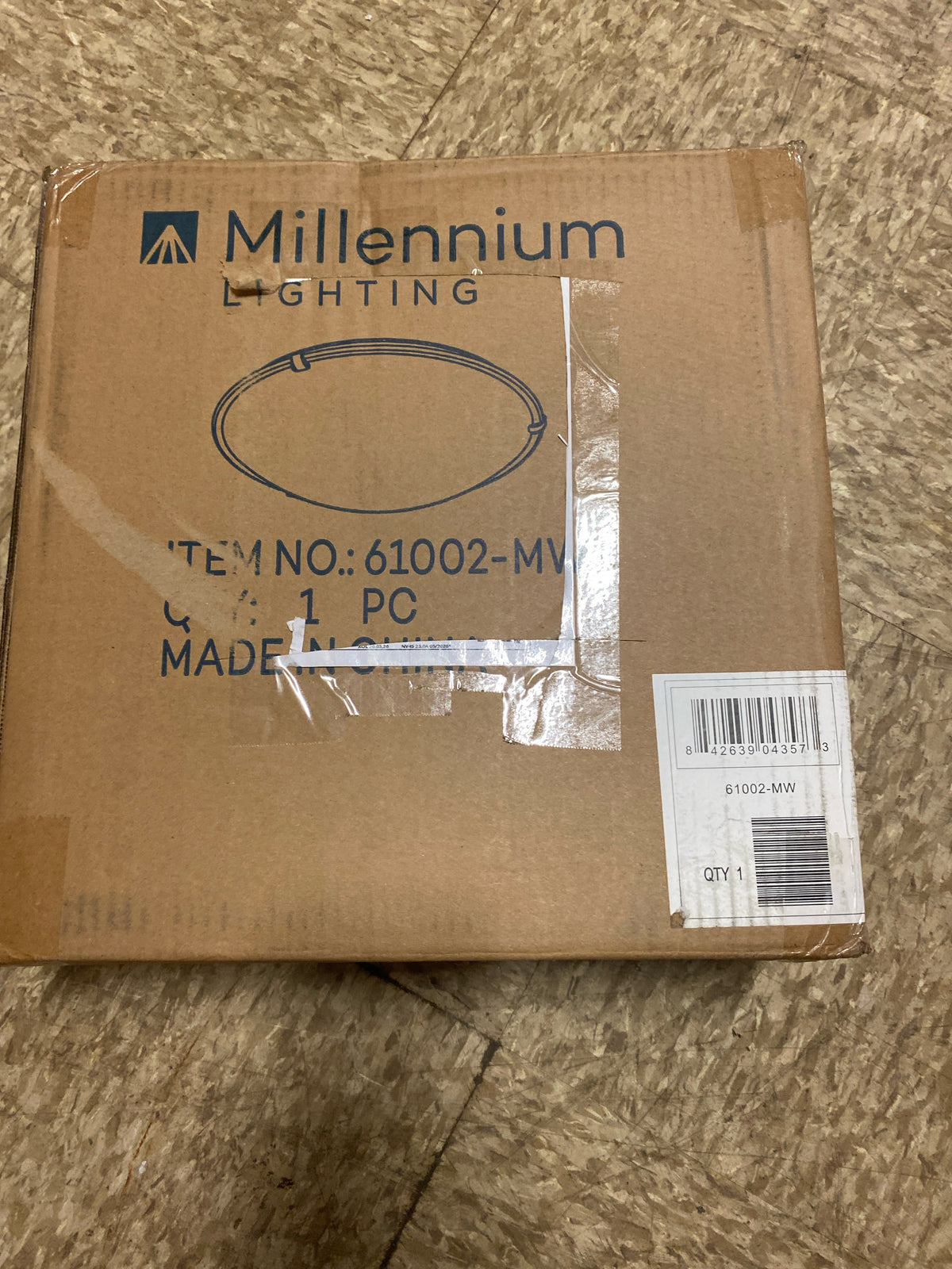 Millennium Lighting 61002-MW 2 Light 12" Wide Flush Mount Ceiling Fixture with Frosted Glass Shade - Matte White