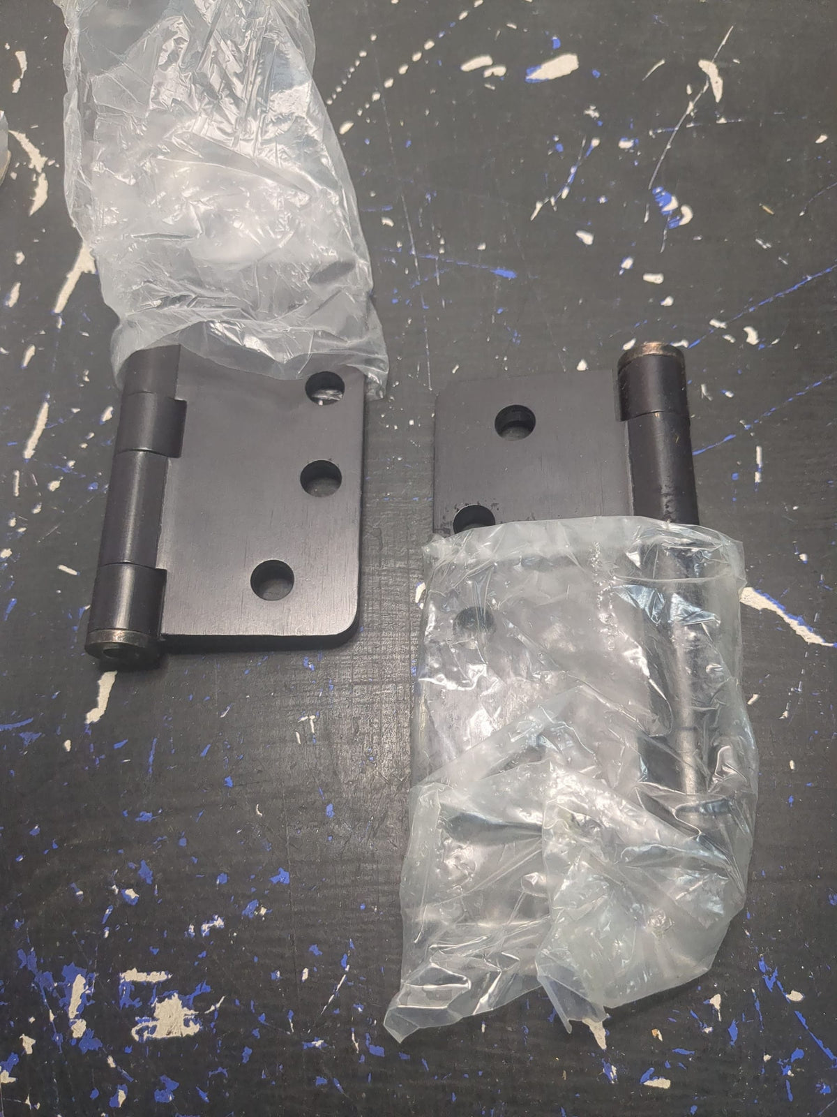 Deltana S44R4HD10B 4" x 4" Plain Bearing 1/4" Radius Corners Mortise Hinge - Pair - Oil Rubbed Bronze