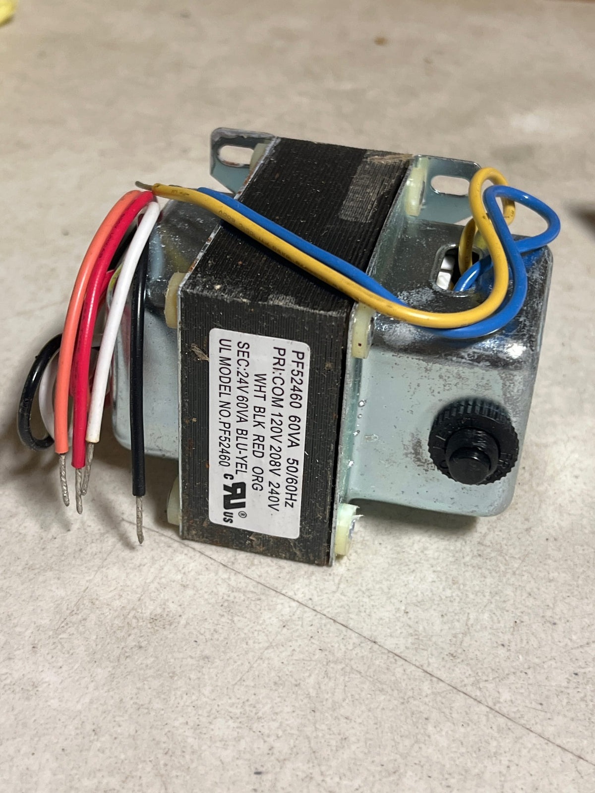Packard PF52460 Foot Mounted 120/208/240V (Primary) 24V (Secondary) 60VA Transformer