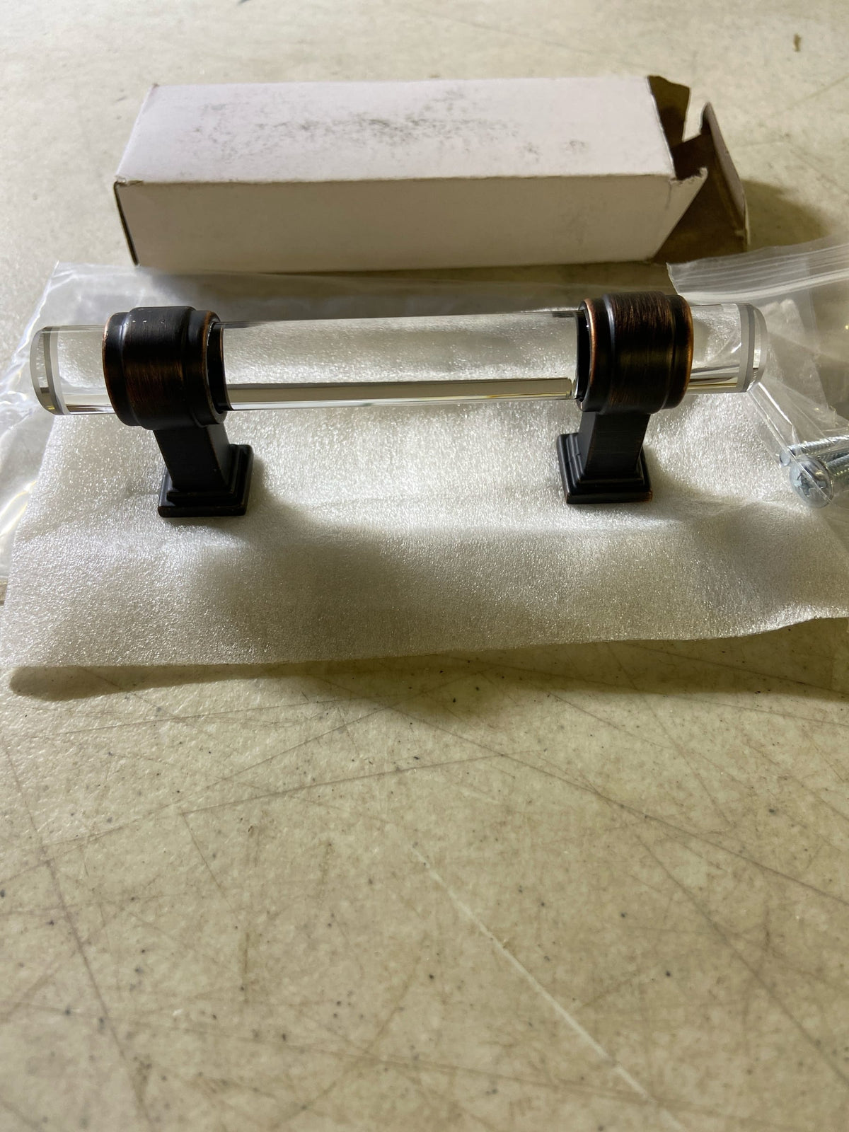 Amerock BP36659CORB Glacio 3 Inch Center to Center Bar Cabinet Pull - Oil Rubbed Bronze