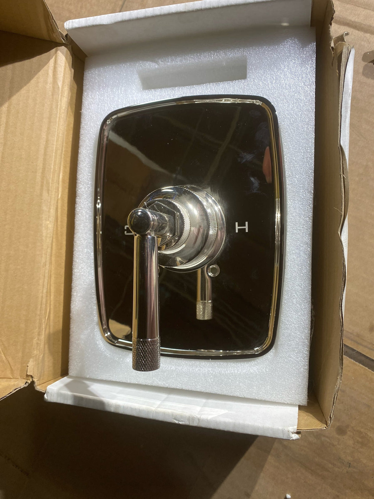Rohl MB2040NLMPN Graceline Thermostatic Valve Trim Only with Single Lever Handle - Less Rough In - Polished Nickel
