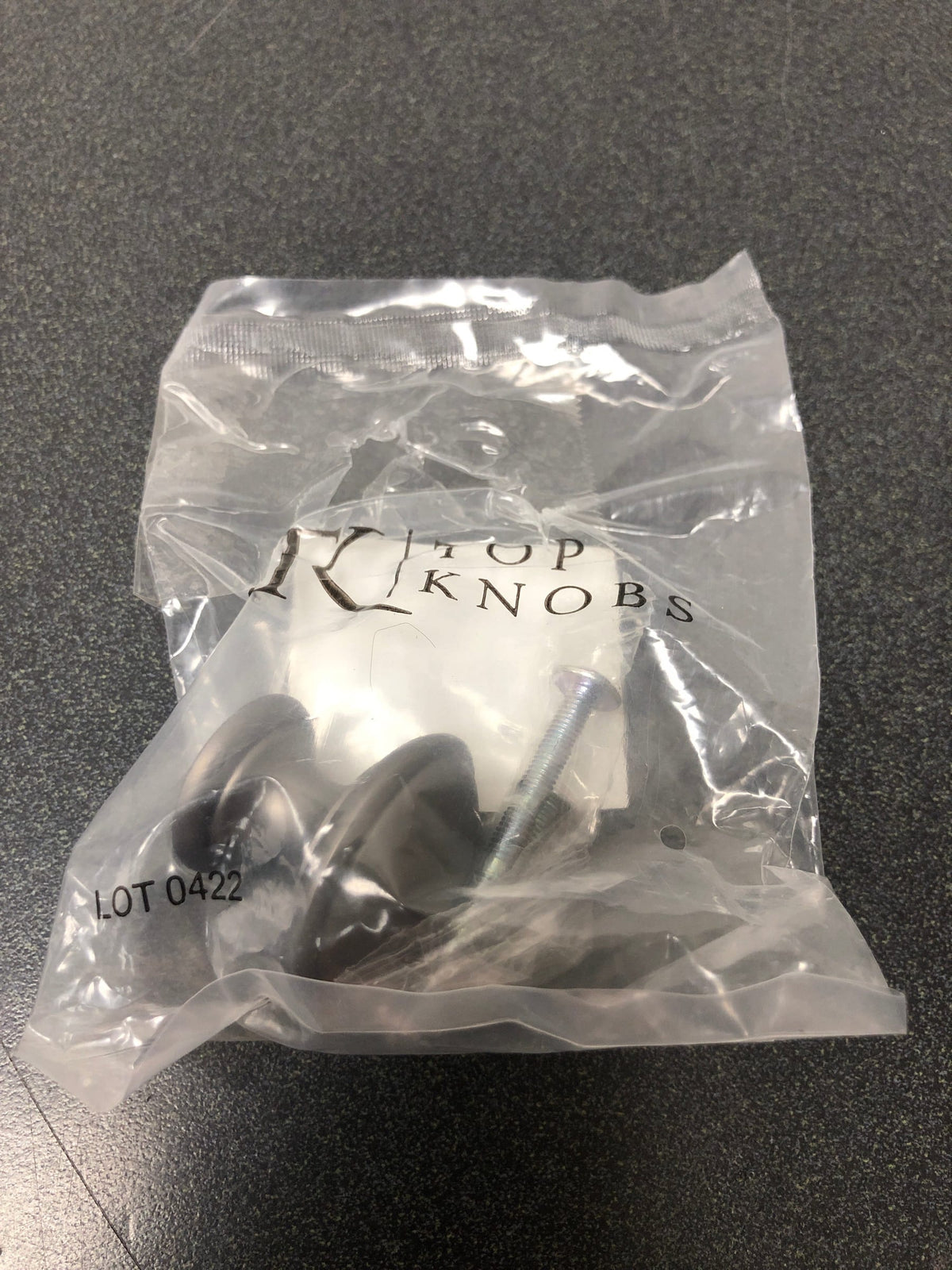 Top Knobs M2170 Dakota 1-1/4 Inch Mushroom Cabinet Knob - Ash Gray