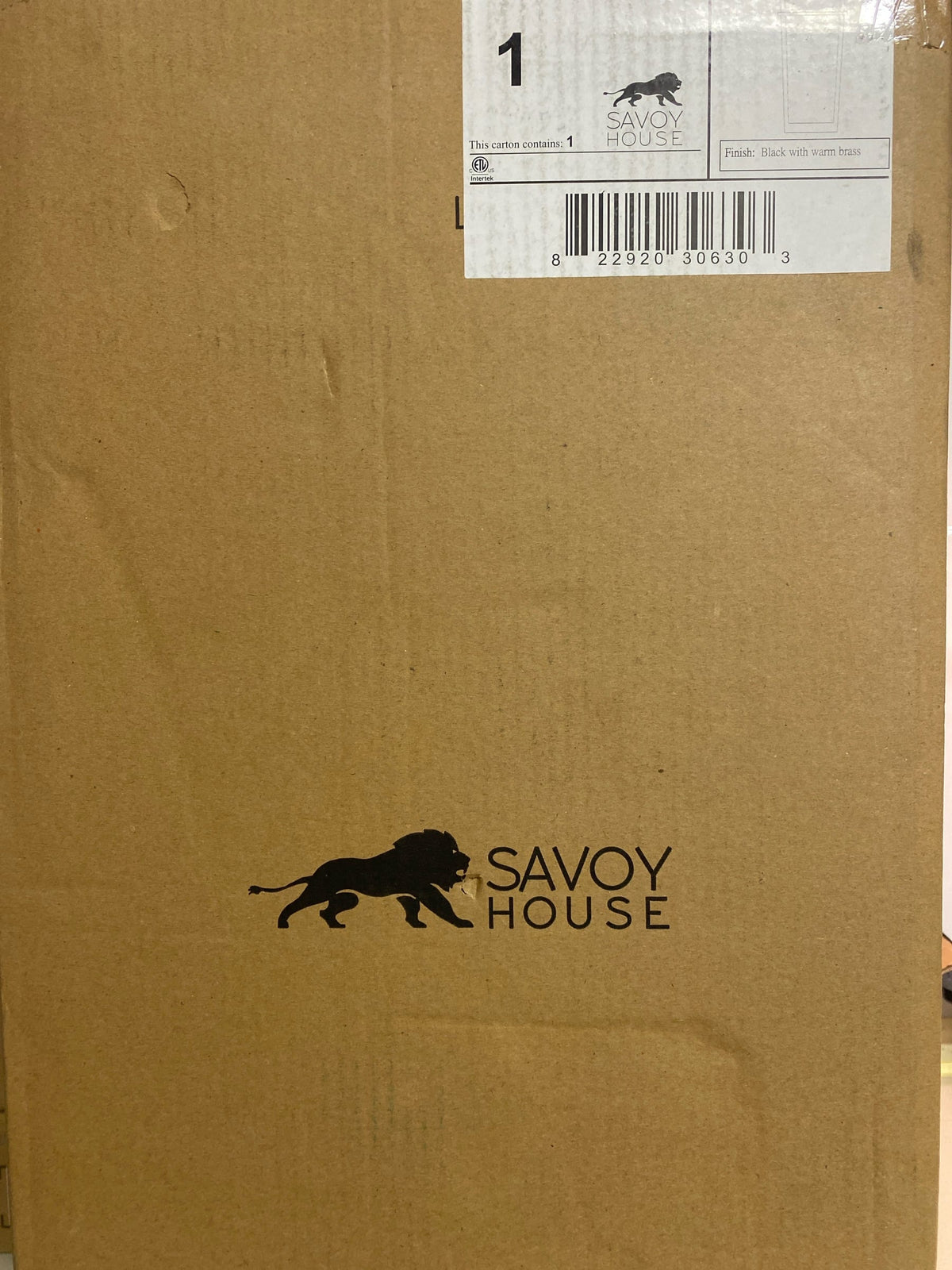Savoy House 5-715-143 Kingsley 3 Light 26" Tall Wall Sconce - Matte Black / Warm Brass