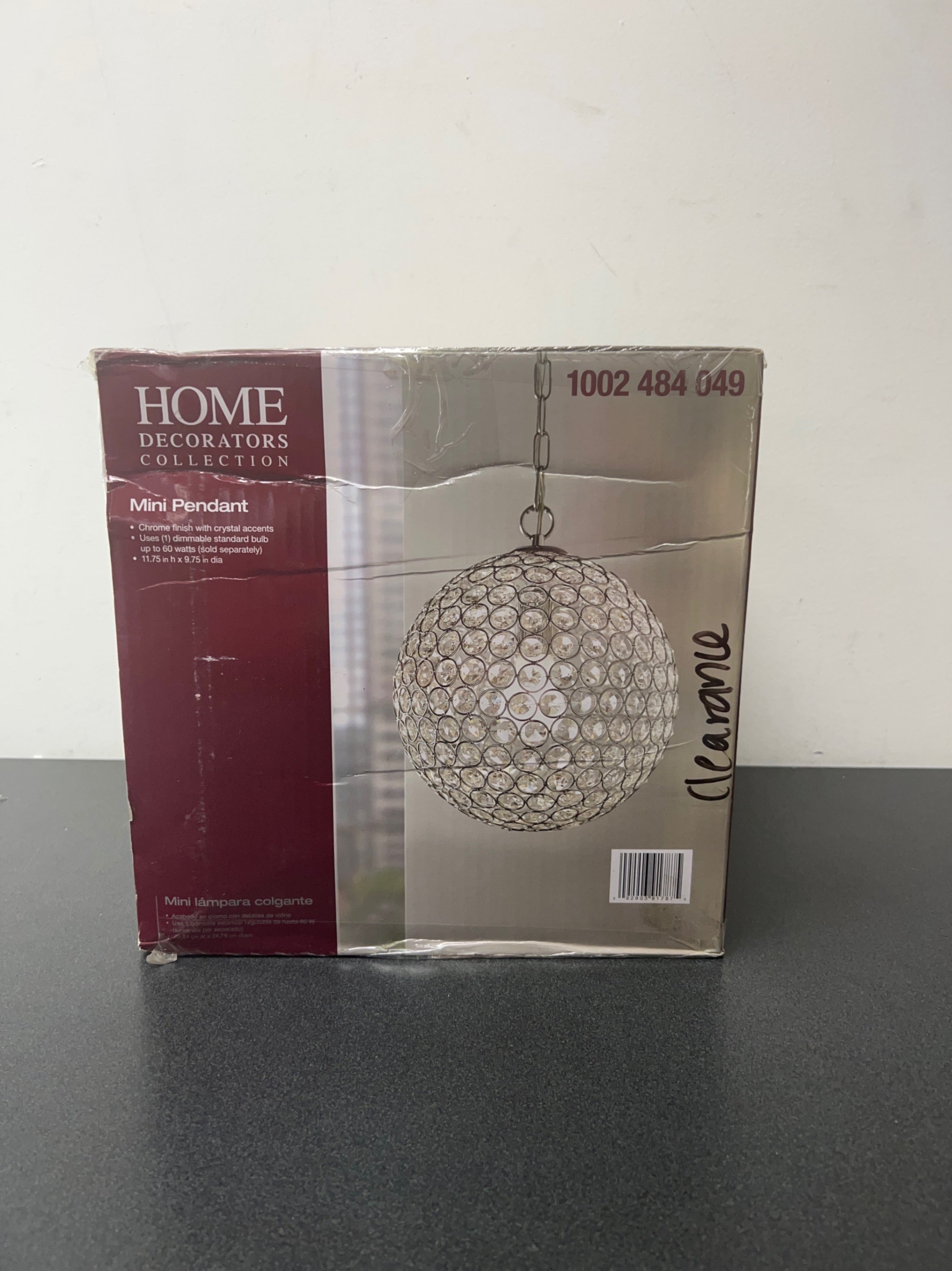 Home decorators deals collection mini pendant