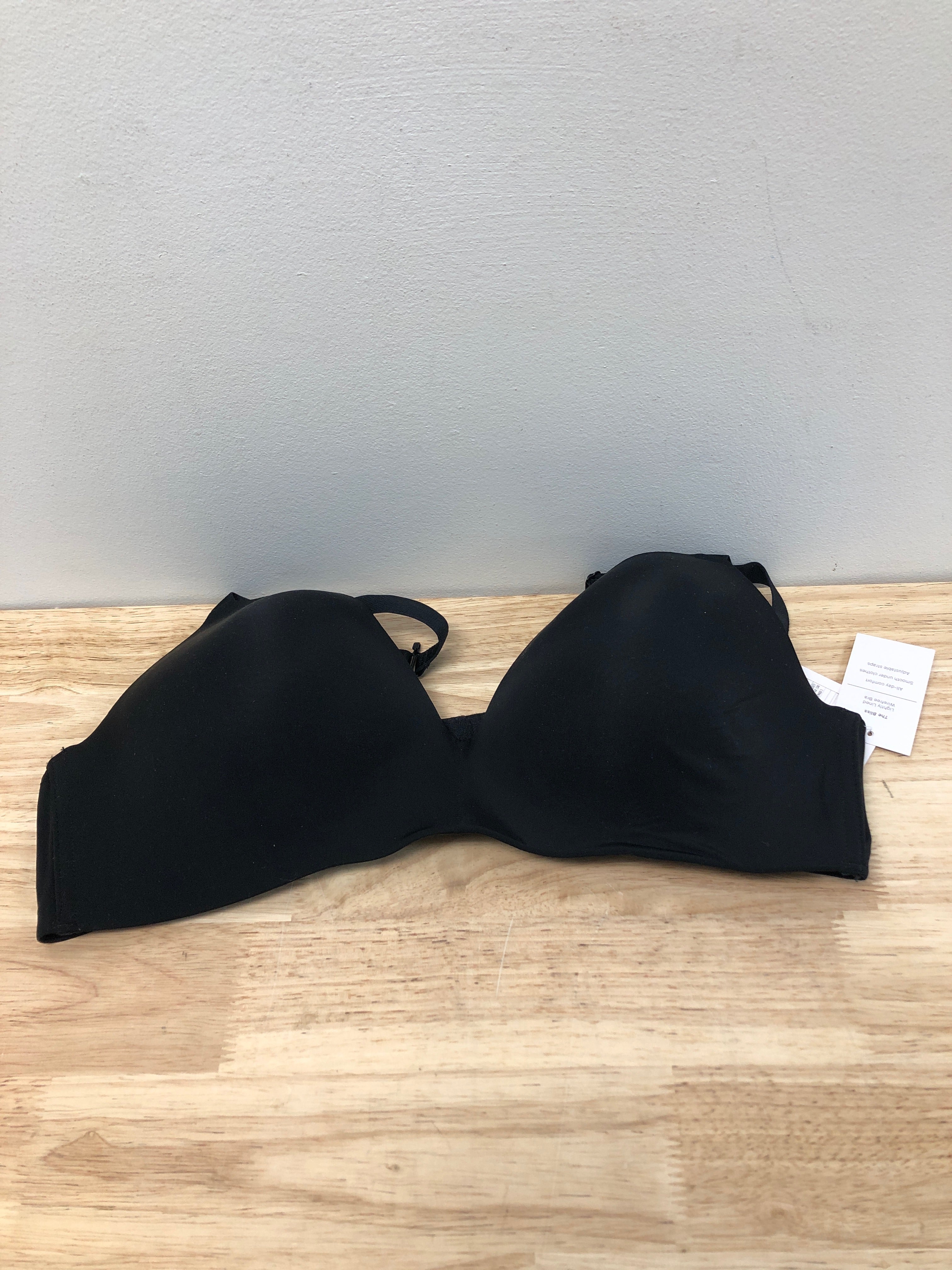 Women's lightly lined strapless bra - auden™ black 32b