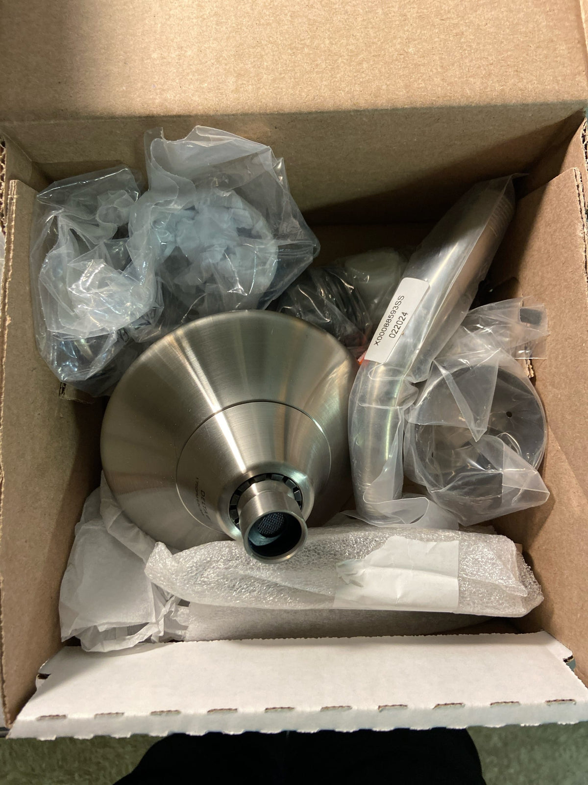 Delta T17238-SS Lahara Monitor 17 Series Dual Function Pressure Balanced Shower Only with Integrated Volume Control - Less Rough-In Valve - Brilliance Stainless