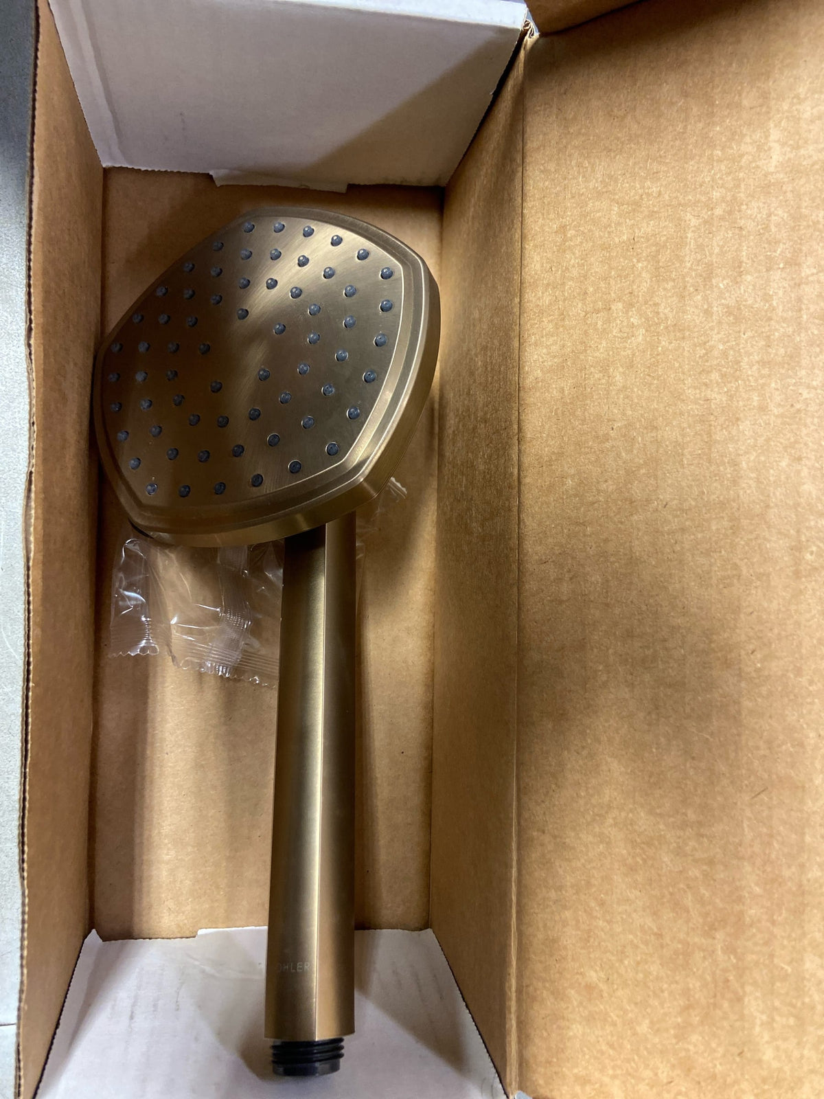 Kohler 27052-BV Occasion 1-Spray Patterns Wall Mount Handheld Shower Head 2.5 GPM in Vibrant Brushed Bronze