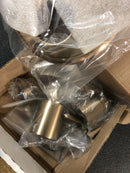Delta T27T989-CZ-PR Tetra 17T Series Thermostatic Valve Trim with Integrated Volume Control and 6 Function Diverter for Three Shower Applications - Less Rough-In - Lumicoat Champagne Bronze