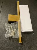 Hansgrohe 41748250 AddStoris Wall-Mount Toilet Paper Holder in Brushed Gold Optic