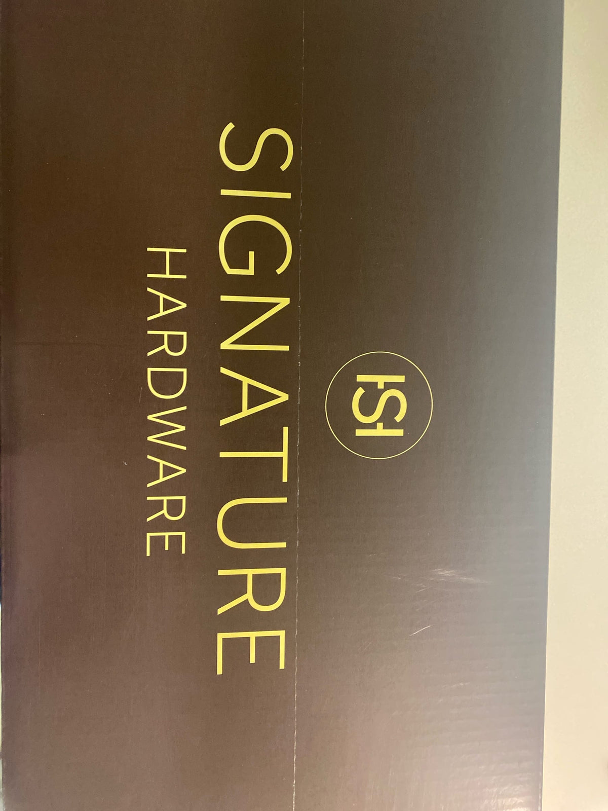 Signature Hardware SHBEFS2000GBG Beasley Floor Mounted Tub Filler with Hand Shower - Less Rough-In Valve - Brushed Gold