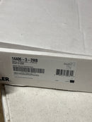 Kohler K-14406-3-2MB Purist 1.2 GPM Widespread Bathroom Faucet with Pop-Up Drain Assembly - Vibrant Brushed Moderne Brass