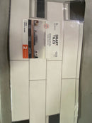 Smart tiles SM1135G-02-QG Oslo White 22.56 in. x 10.88 in. Vinyl Peel and Stick Tile (2.80 sq. ft./ 2-pack)