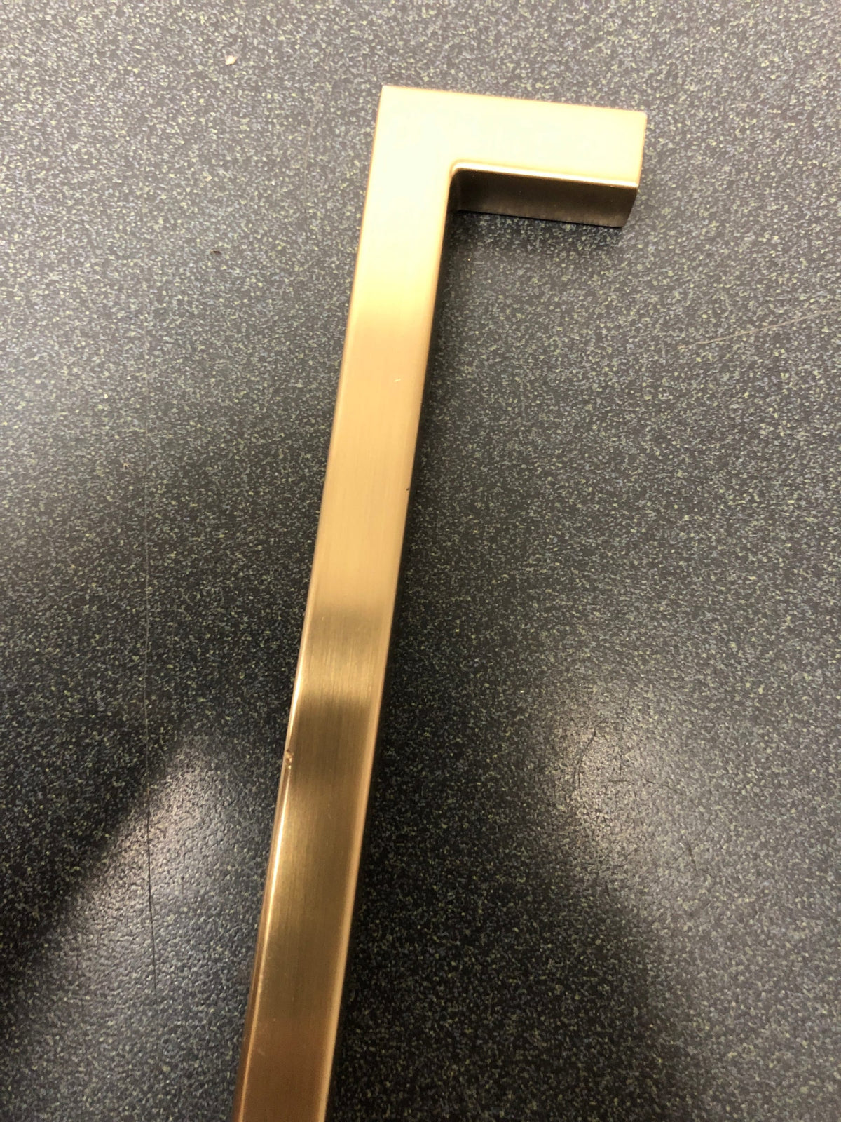 Hickory Hardware HH075422-CBZ Skylight 8-13/16 Inch Center to Center Square Cabinet Handle / Square Drawer Pull - Champagne Bronze