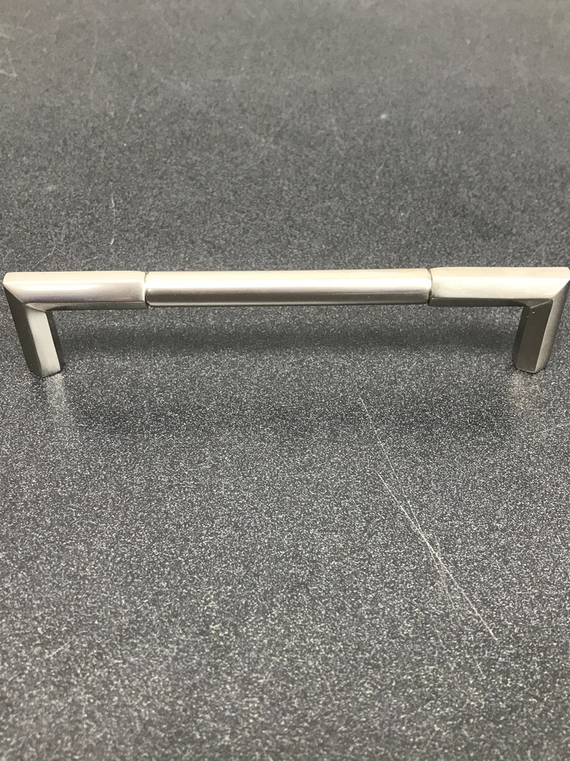 Signature Hardware 450313 6" Lunata Solid Brass Cabinet Pull - Brushed Nickel