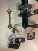 Schlage F51A MER 622 Merano Keyed Entry Lever, Matte Black by Schlage Lock Company