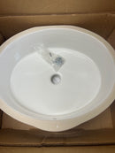 Kohler K-2881-0 Verticyl 17" Undermount Bathroom Sink with Overflow - White