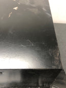 Master flow GNV6BL 6 in. Goose Neck Vent Roof Cap in Black