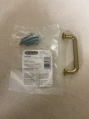 Amerock BP37380BBZ | Golden Champagne Cabinet Pull | 3 in (76 mm) Center-to-Center Cabinet Handle | Factor | Drawer Pull | Kitchen Cabinet Handle | Furniture Hardware