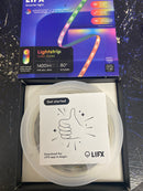 Lifx LZ3SK2MUS 80 in. Smart Multi-Color RGB+W Wi-Fi Plug-In LED Strip Light Kit, Works with Alexa/Hey Google/HomeKit/Siri