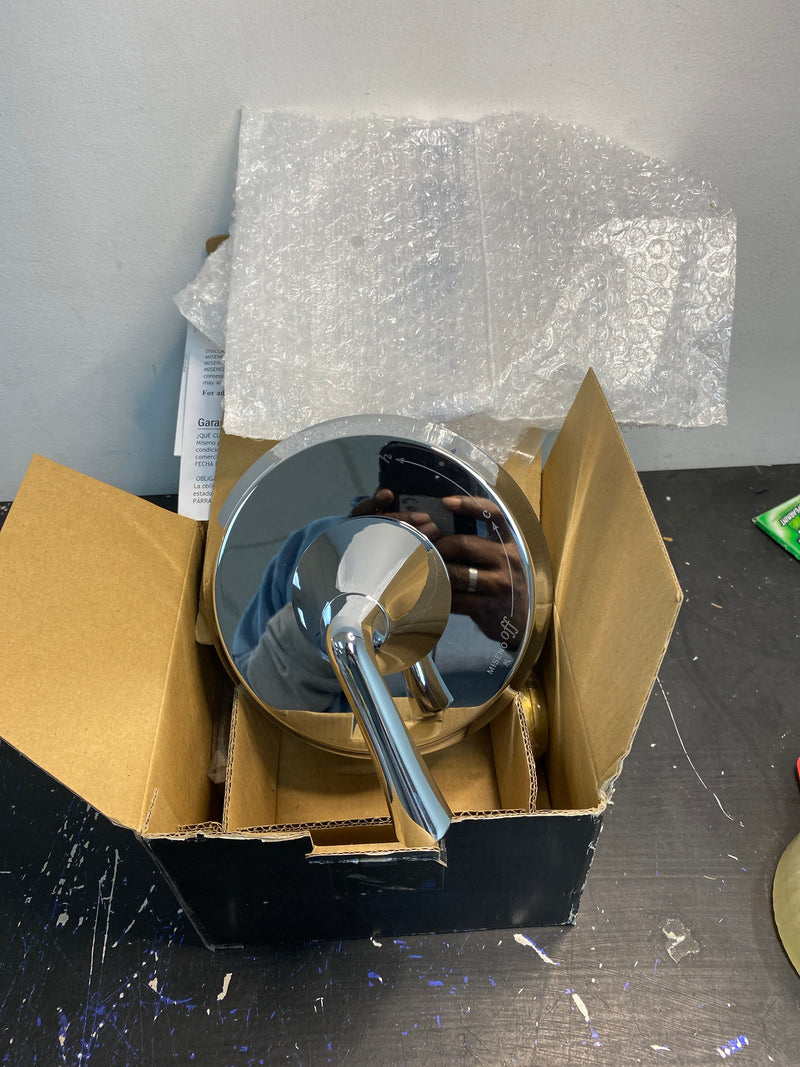 Miseno MNOVT850CP Bella Single Function Pressure Balanced Valve Trim Only with Single Lever Handle - Less Rough In - Polished Chrome