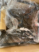 JONATHAN Y Lighting JYL7436D Pagoda 4 Light 12" Wide LED Taper Candle Pendant - Oil Rubbed Bronze / Brass Gold