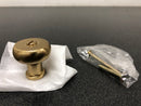 Atlas Homewares A980-WB Everitt 1-3/16 Inch Mushroom Cabinet Knob - Warm Brass
