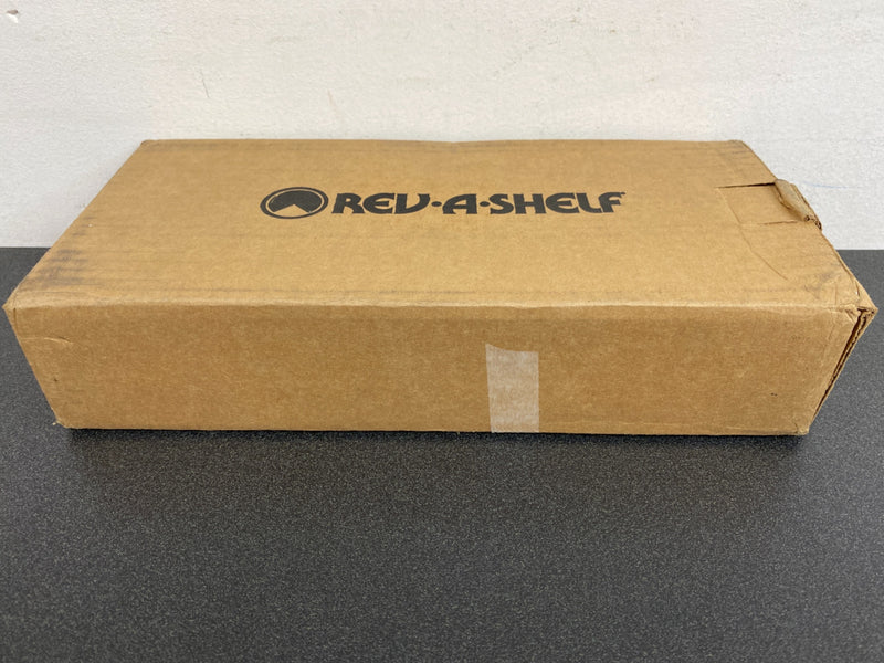 Rev-A-Shelf 6542-11-11-52 Slim Series 11 Inch Sink Front Plastic Tip Out Tray - White