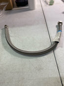 Highcraft CNCT2071 Braided Faucet Connector Female Compression Fitting, 20 In, Stainless Steel