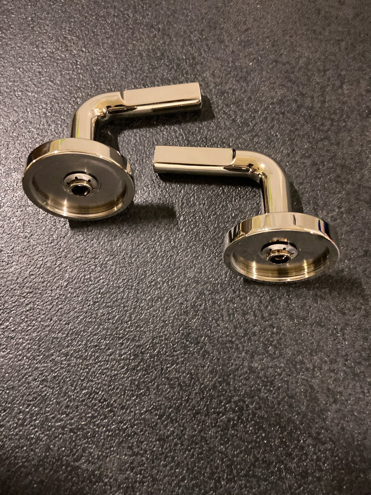 Brizo HL5339-PN Litze Notch Lever Handles for Widespread Bathroom Faucet - Brilliance Polished Nickel