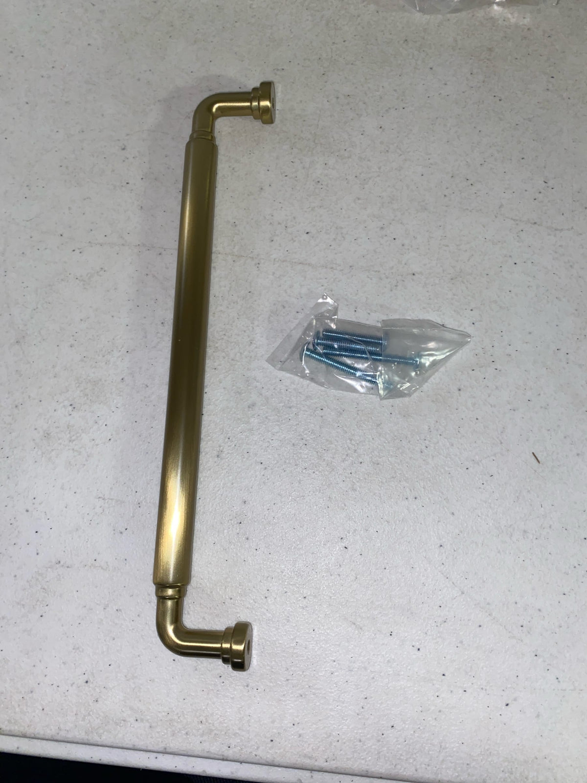 Amerock Coble 8-13/16 inch (224mm) Center-to-Center Golden Champagne Cabinet Pull, BP37666BBZ