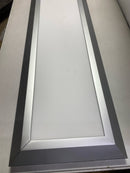 AFX ATL12483200L30D1SN Atlas Single Light 50" Wide Integrated LED Flush Mount Linear Ceiling Fixture - Satin Nickel