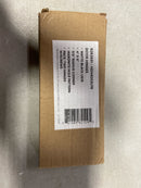 Miseno MDH4002BK 4 x 4 Plain Bearing 5/8" Radius Corner Door Hinge - Pair - Matte Black