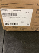 Emtek 13A5US10B LH Helios LeverBrass Modern Door Configuration 3 Inactive Multi Point Narrow Trim Lever Set with American Cylinder Above Handle - Oil Rubbed Bronze