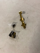 Emtek 8511US7 6" Solid Brass Surface Bolt with Strikes and Screws - French Antique