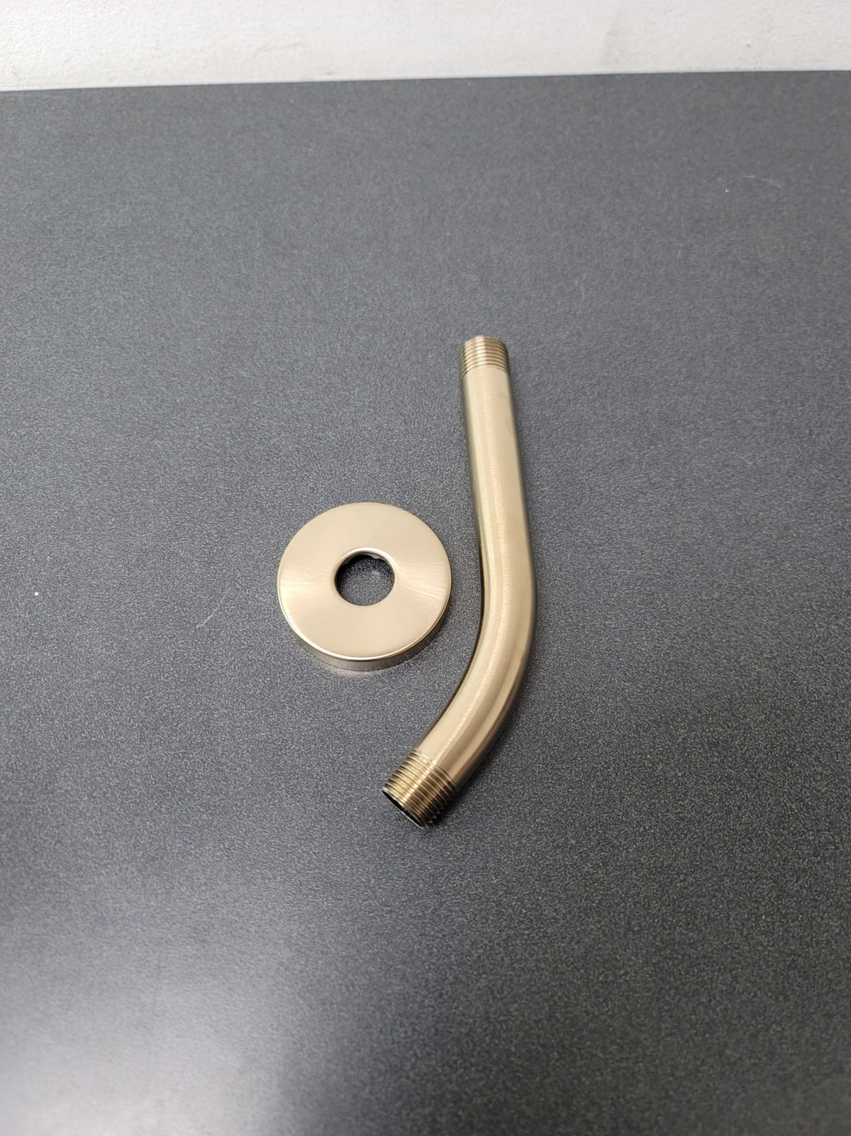 Brizo RP74751GL Essential 7" Wall Mounted Shower Arm and Flange - Luxe Gold